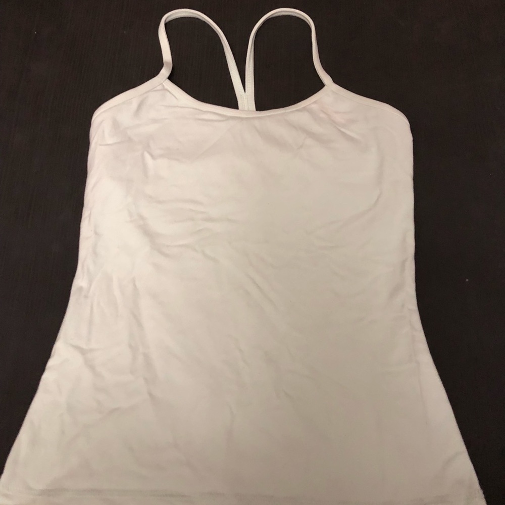 Barely worn Mint green Lululemon flow Y tank